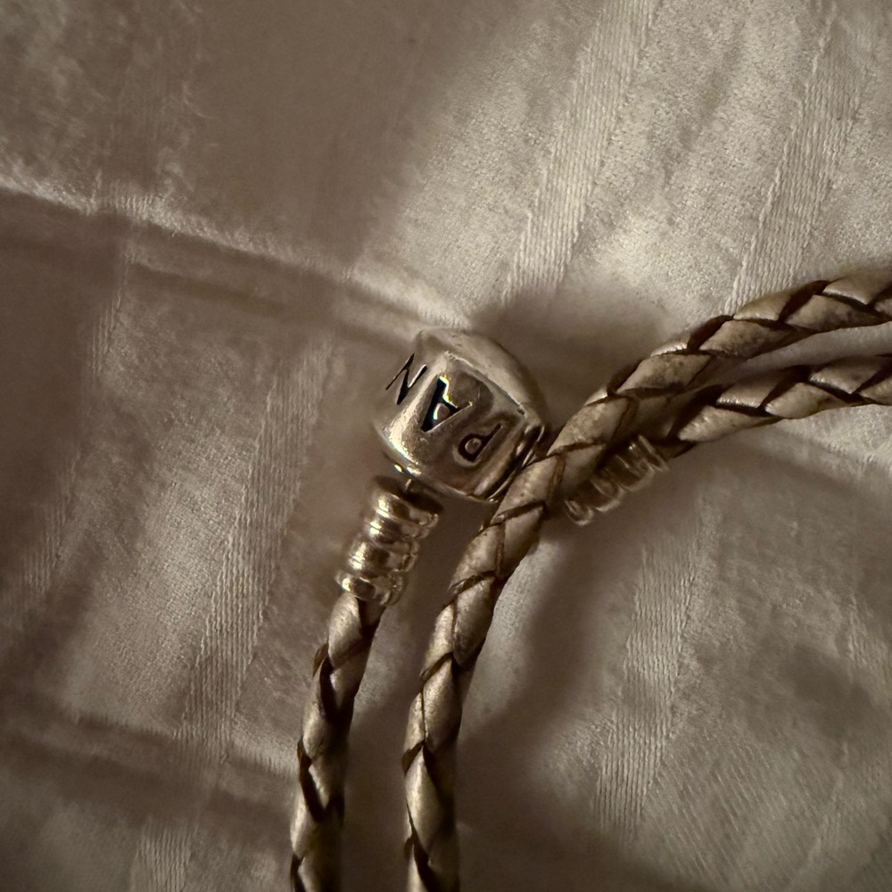 Pandora Leather Braided Bracelet - Picture 3 of 5